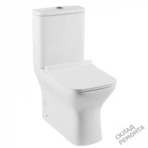 Фото Унитаз напольный Aquanet Cube-C 210759 безободковый купить в Балаково: цена, описание, фото. Интернет-магазин 5