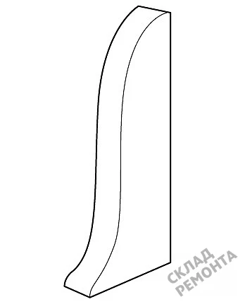 Фото Заглушка правая Line Plast, (2 шт.) – купить в Балаково: цена, описание, фото. Интернет-магазин 1