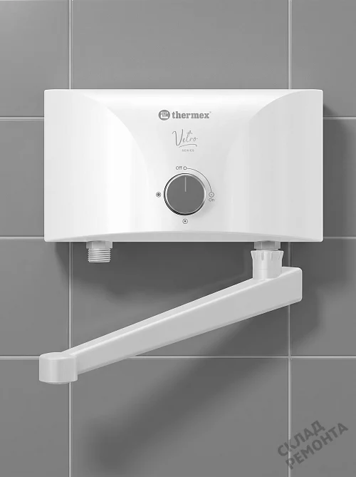 Фото Водонагреватель проточный Thermex Vetro 6500 tap – купить в Балаково: цена, описание, фото. Интернет-магазин 1