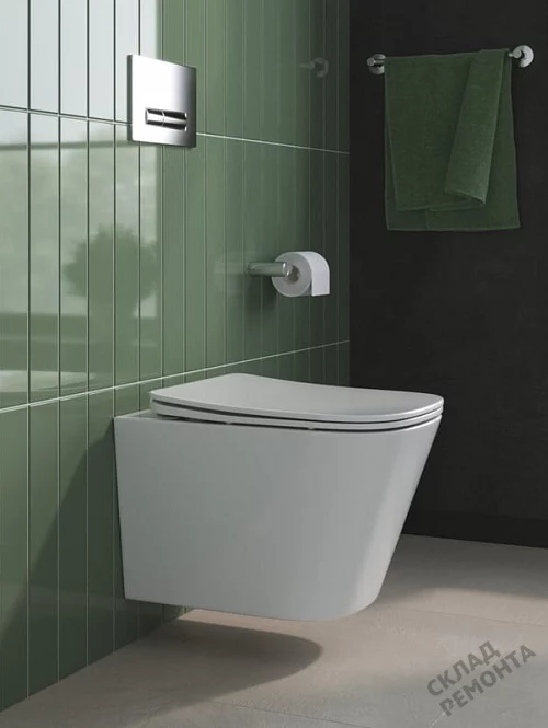 Фото Унитаз подвесной BelBagno Due 2.0 BB7107CHR/SC безободковый купить в Балаково: цена, описание, фото. Интернет-магазин 1