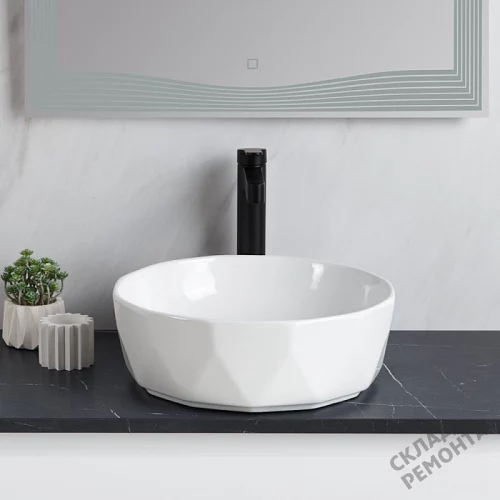 Фото Раковина накладная BelBagno BB1409 41 см купить в Балаково: цена, описание, фото. Интернет-магазин 6