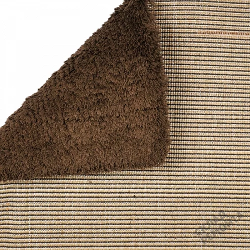 Фото Ковролин OZ Kaplan Gold Shaggy 01800A d. brown коричневый – купить в Балаково: цена, описание, фото. Интернет-магазин 4