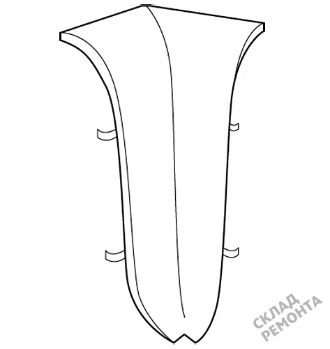 Фото Угол внутренний Royce, 55 мм – купить в Балаково: цена, описание, фото. Интернет-магазин 1