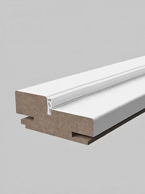Дверной короб FlyDoors Аура М телескопический с уплотнителем эмалит 2070*70*32 мм