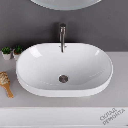 Фото Раковина накладная BelBagno BB1004 60 см купить в Балаково: цена, описание, фото. Интернет-магазин 4