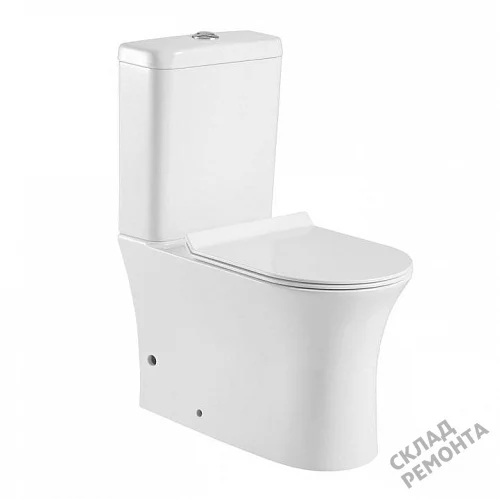 Фото Унитаз напольный Aquanet Roll-C 210764 безободковый купить в Балаково: цена, описание, фото. Интернет-магазин 1