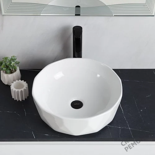 Фото Раковина накладная BelBagno BB1409 41 см купить в Балаково: цена, описание, фото. Интернет-магазин 5