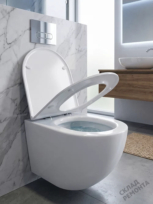 Фото Унитаз подвесной Calypso CS3215UQ-OK ультратихий смыв купить в Балаково: цена, описание, фото. Интернет-магазин 1