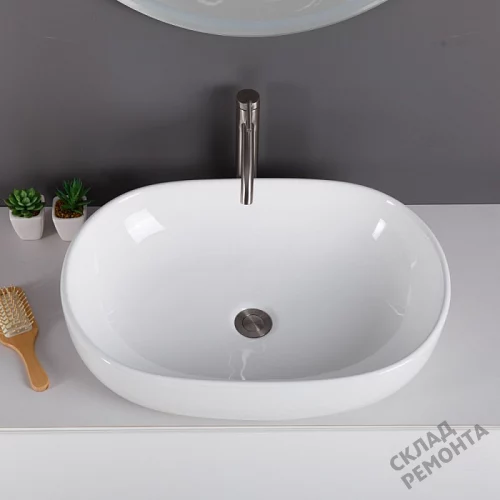 Фото Раковина накладная BelBagno BB1084 60 см купить в Балаково: цена, описание, фото. Интернет-магазин 5