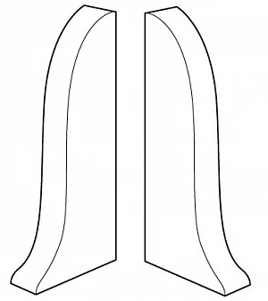 Заглушка Lexida, 55 мм (2 шт.)