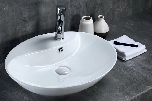 Фото Раковина накладная BelBagno BB1370 55.5 см купить в Балаково: цена, описание, фото. Интернет-магазин 4
