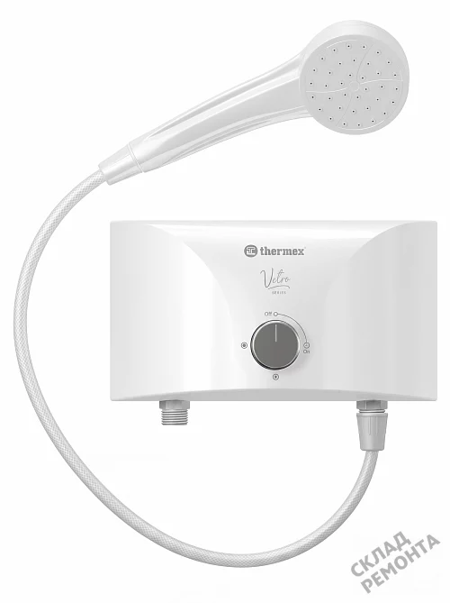 Фото Водонагреватель проточный Thermex Vetro 6500 shower – купить в Балаково: цена, описание, фото. Интернет-магазин 2