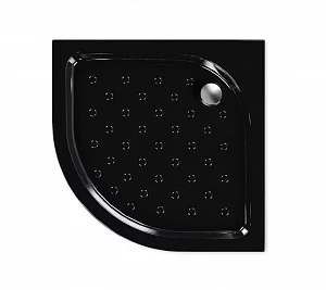 Поддон душевой Метакам Classic Black N 10 акрил угловой 80*80