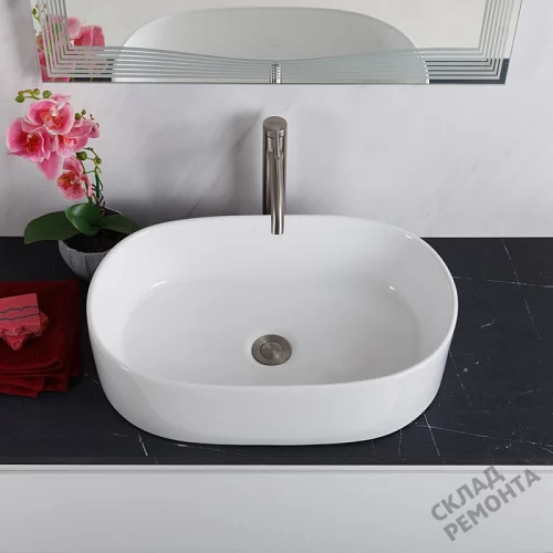 Фото Раковина накладная BelBagno BB1048 55 см купить в Балаково: цена, описание, фото. Интернет-магазин 3